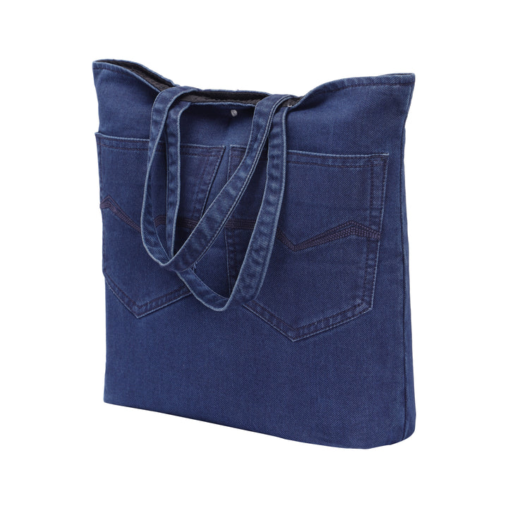 TOTE BAG IN BLUE