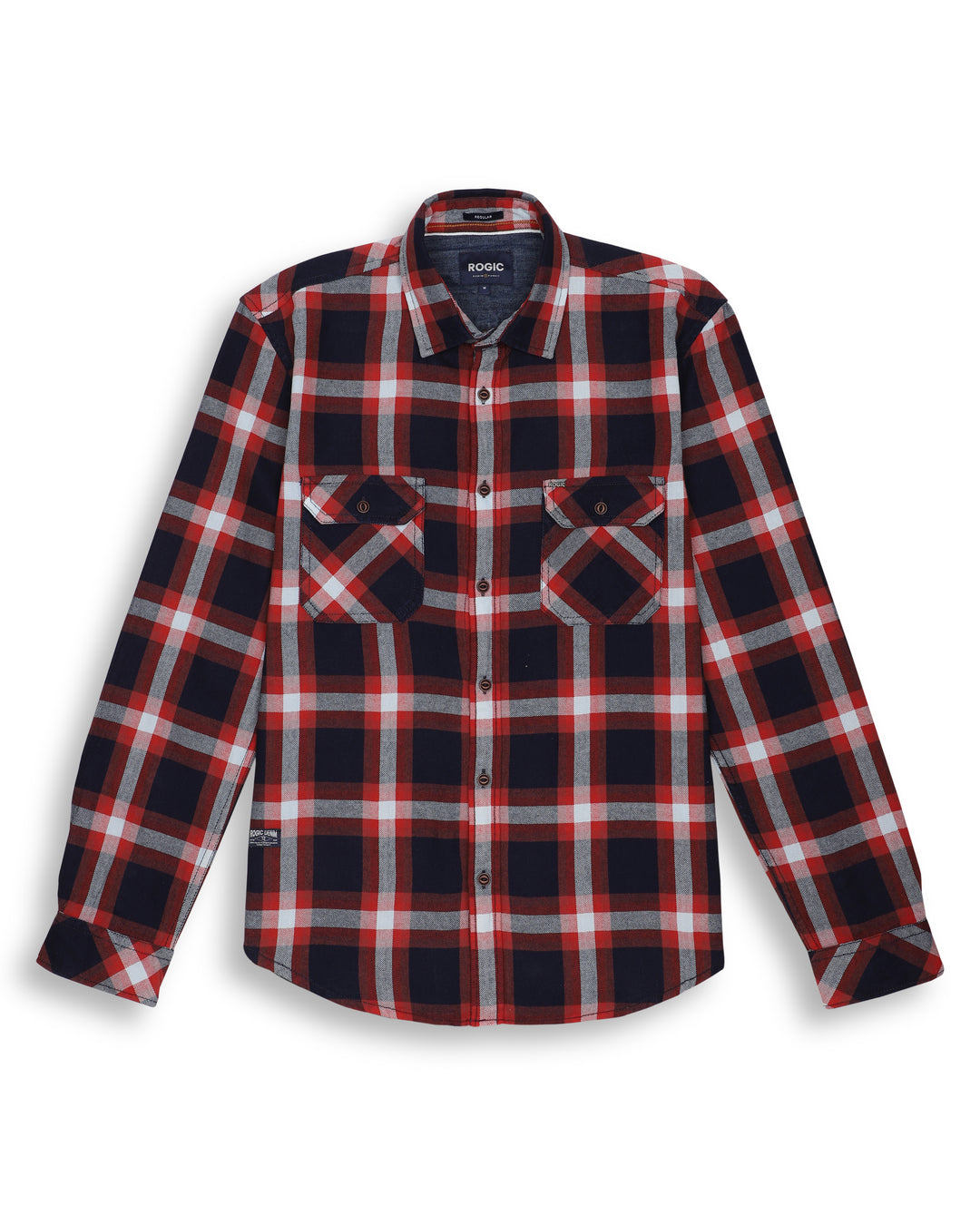 INDIGO PLAIDS SHIRT IN RED