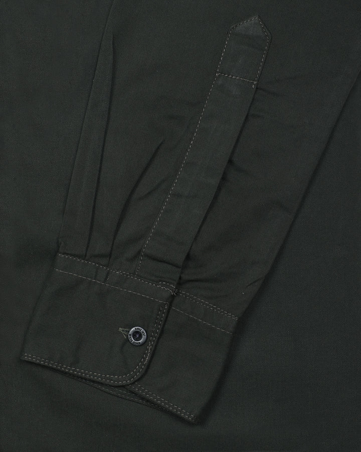 DOUBLE POCKET SHIRT IN OLIVE