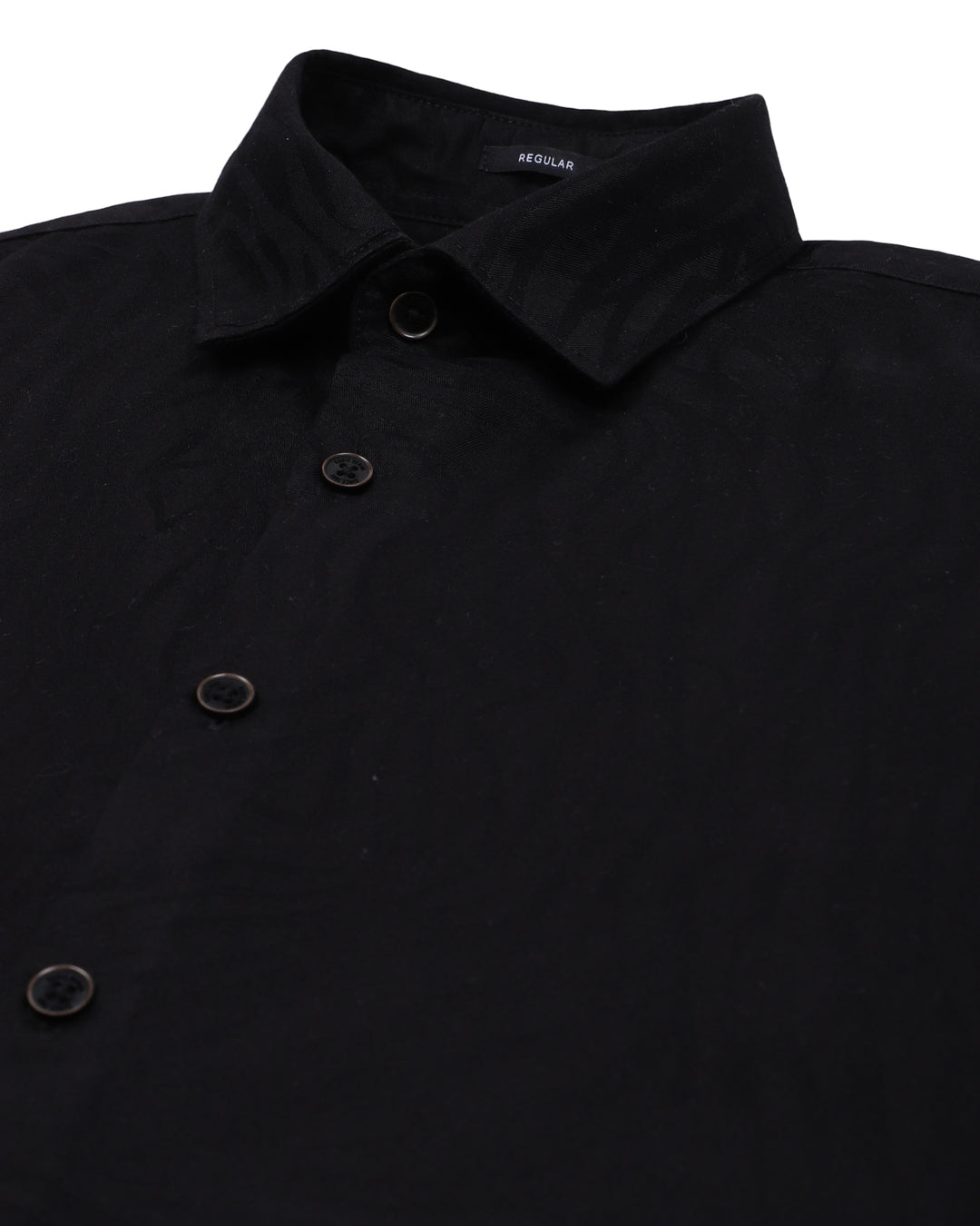 SOLID SHIRT IN BLACK