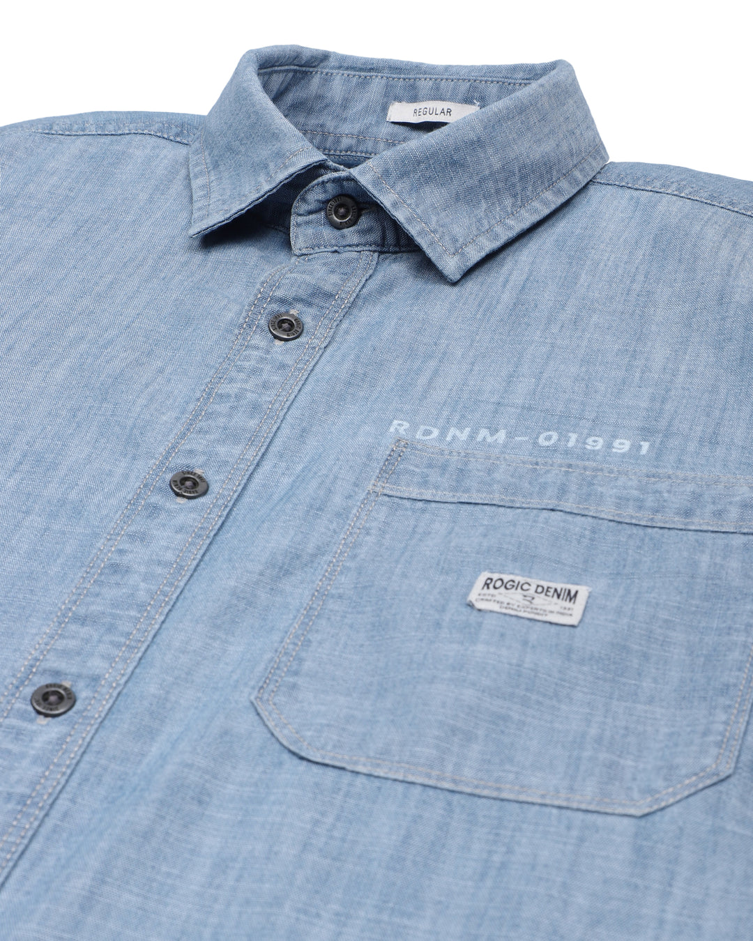 DENIM SHIRT IN LT BLUE