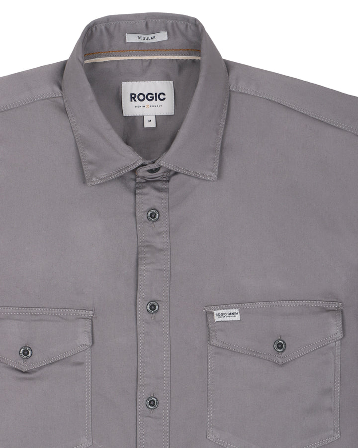 DOUBLE POCKET IN DK GREY