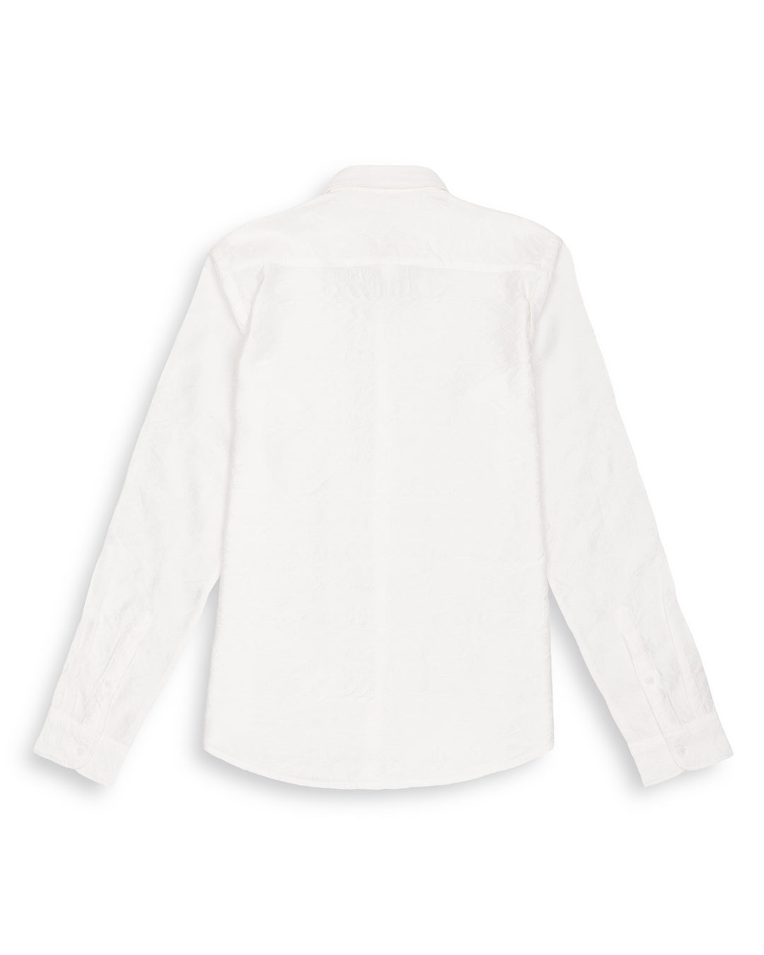 TEXTURE SOLID SHIRT IN WHITE