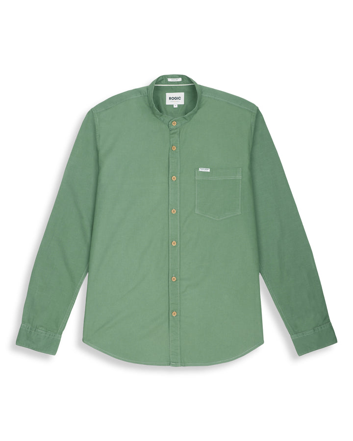 LUIGI SHIRT IN SAGE GREEN