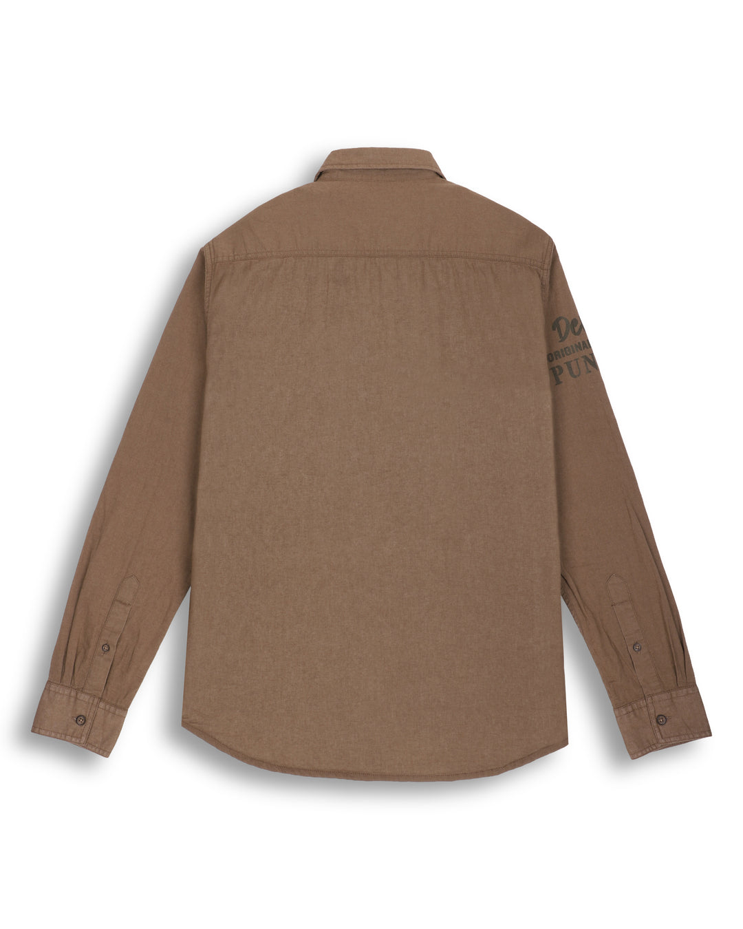 LIGHT WEIGHT SHIRT IN MOCHA BROWN