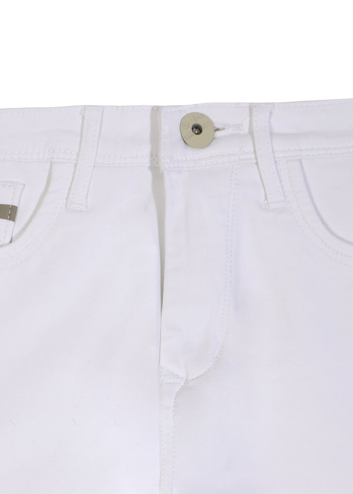 CARTER JEANS <br> IN COTTON WHITE