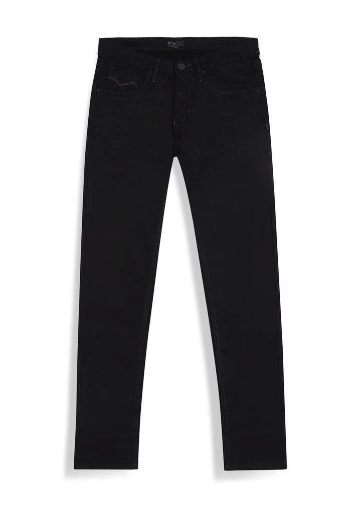 THE SPYDER JEAN IN JET BLACK