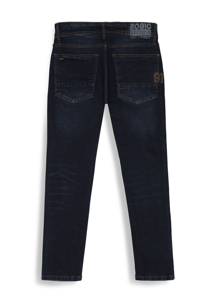 SHUNYA JEANS IN KHAKI INDIGO