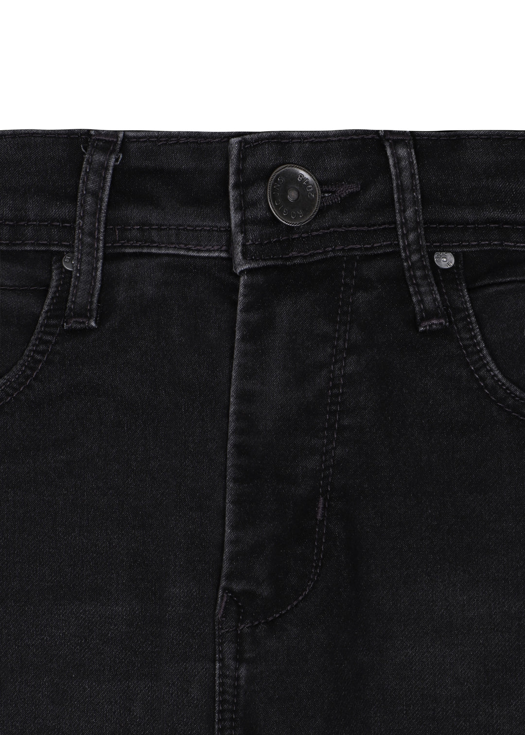 STUDIO JEANS <BR> in CARBON BLACK