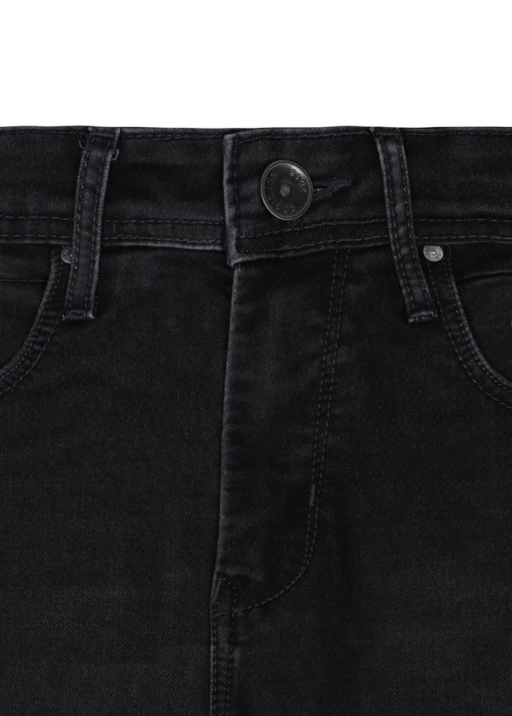 STUDIO JEANS <BR> in CARBON BLACK