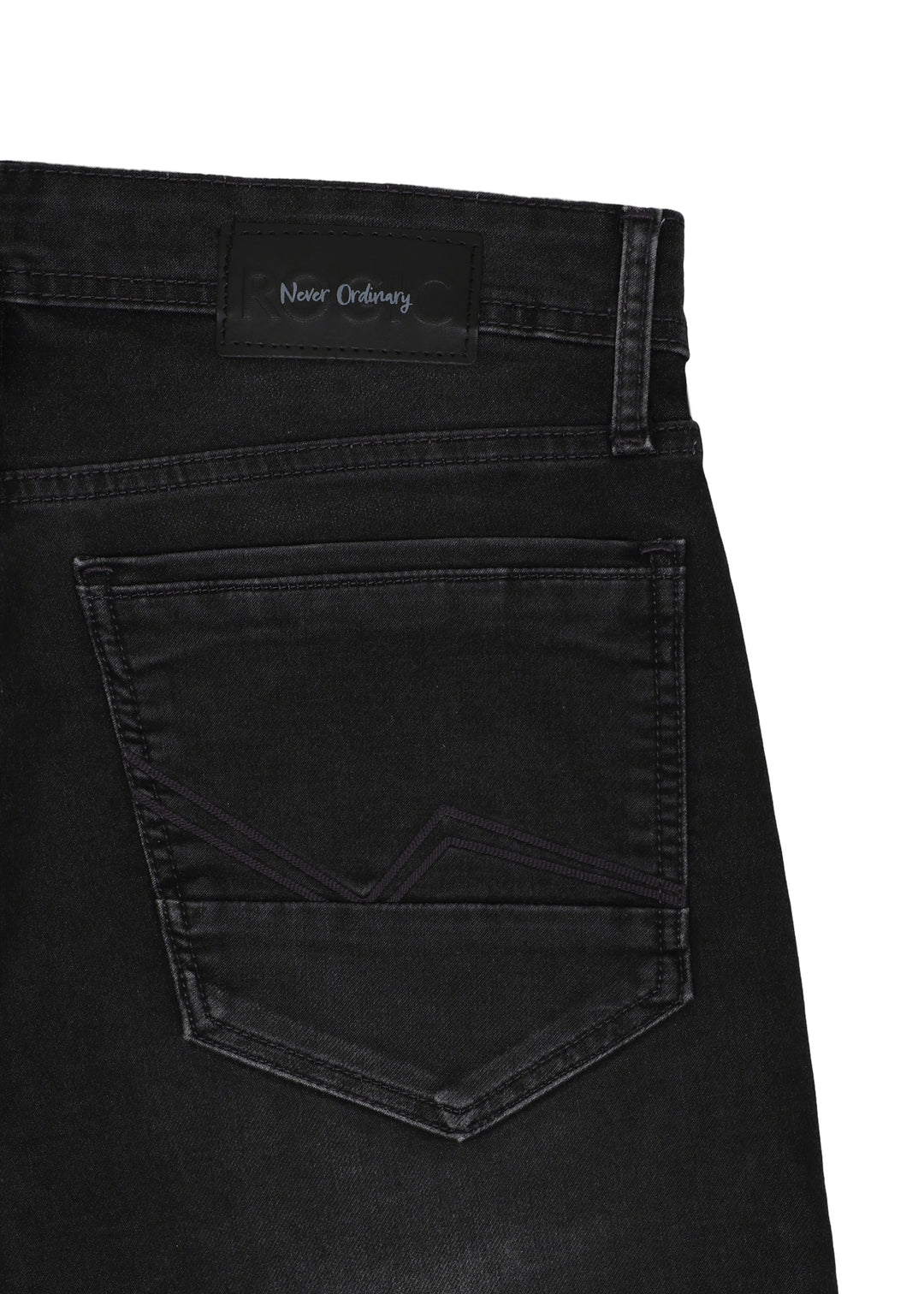 STUDIO JEANS <BR> in CARBON BLACK