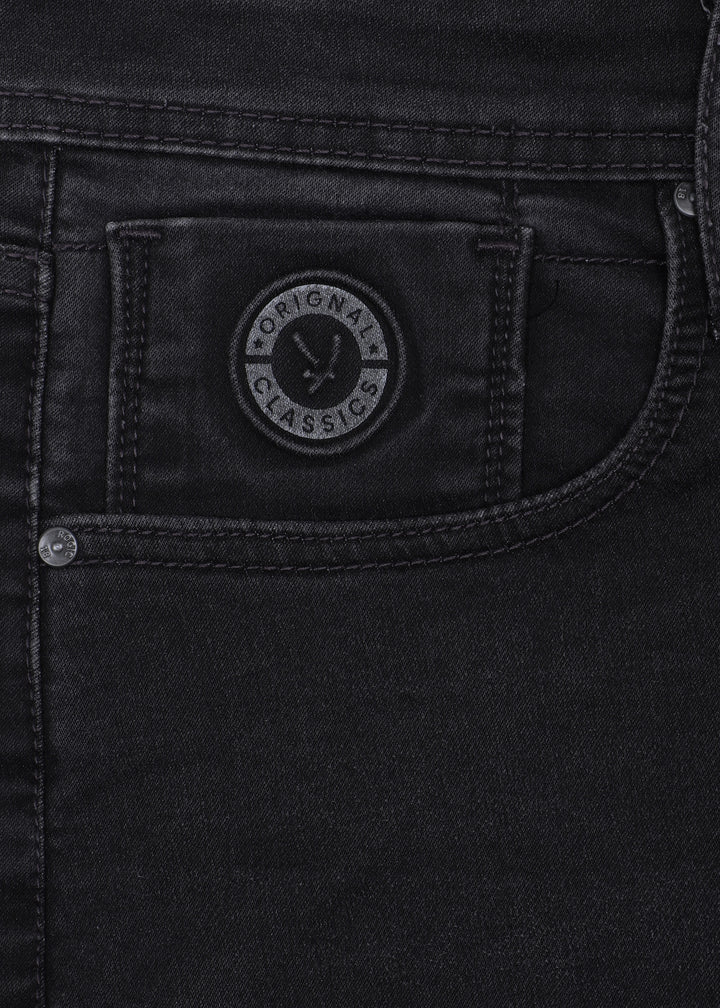 STUDIO JEANS <BR> in CARBON BLACK