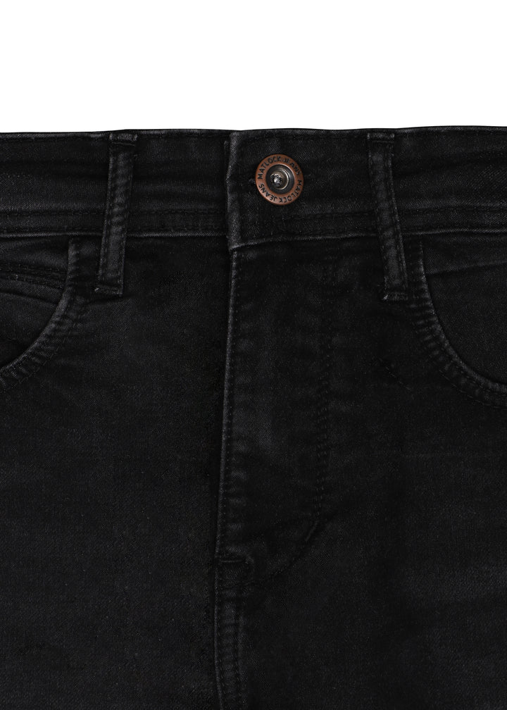 STUDIO JEANS <BR> in CARBON BLACK