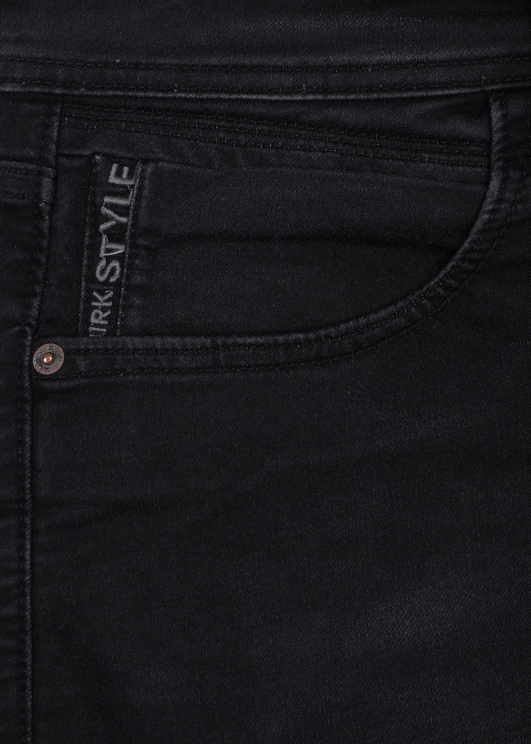 STUDIO JEANS <BR> in CARBON BLACK