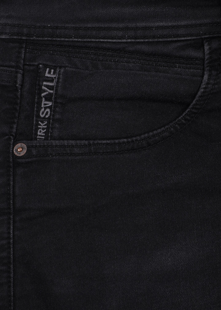 STUDIO JEANS <BR> in CARBON BLACK