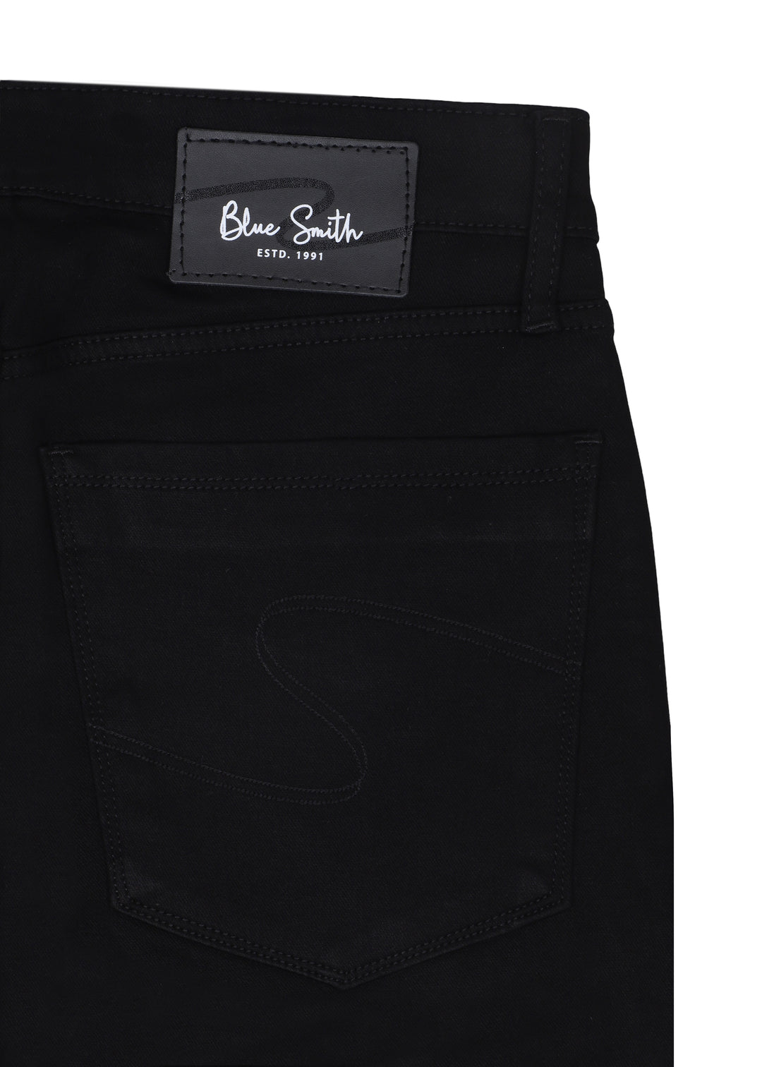 BLUE SMITH JEANS <BR> IN BLACK