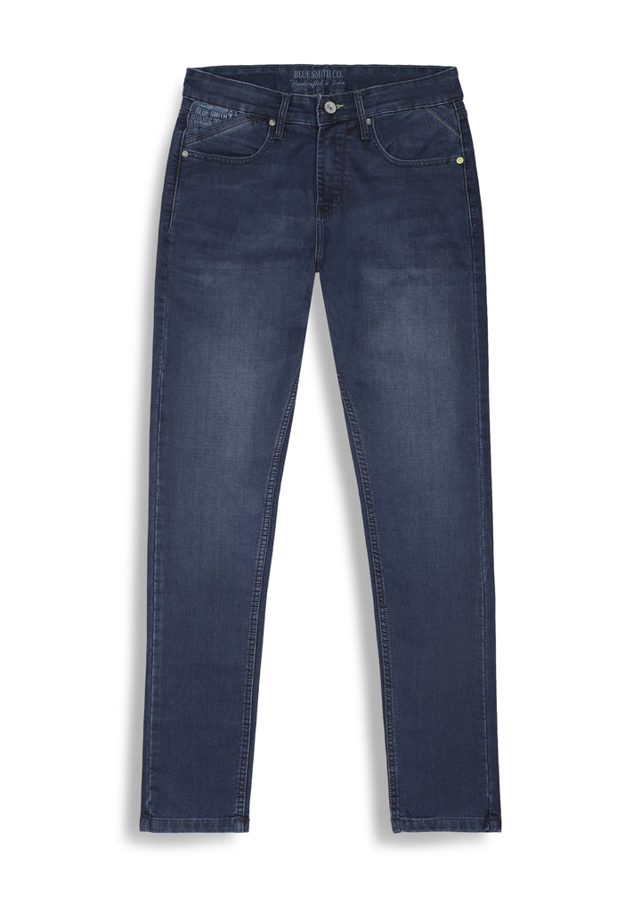 BLUE SMITH JEANS <BR> IN NAVY