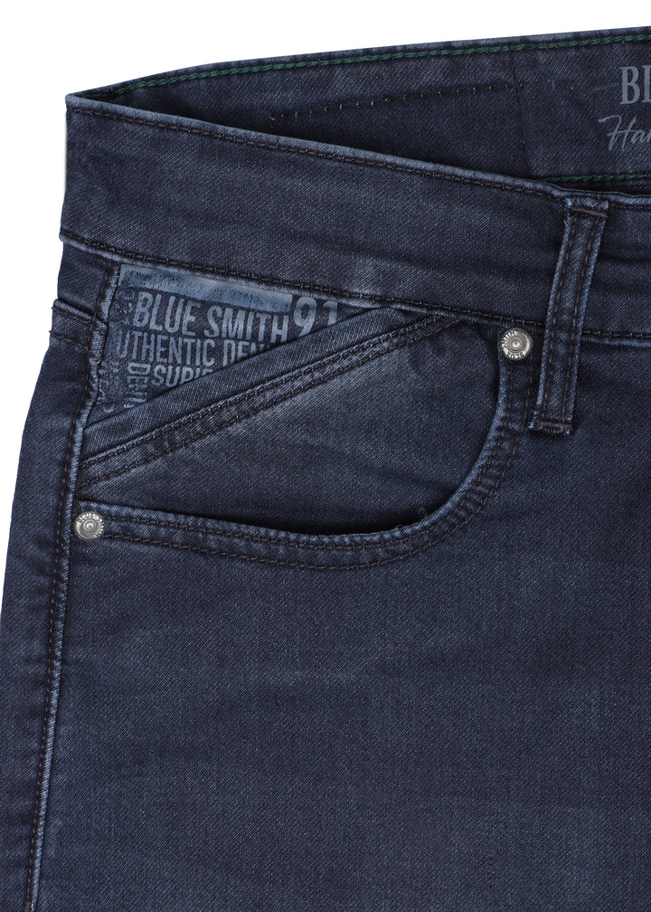 BLUE SMITH JEANS <BR> IN NAVY