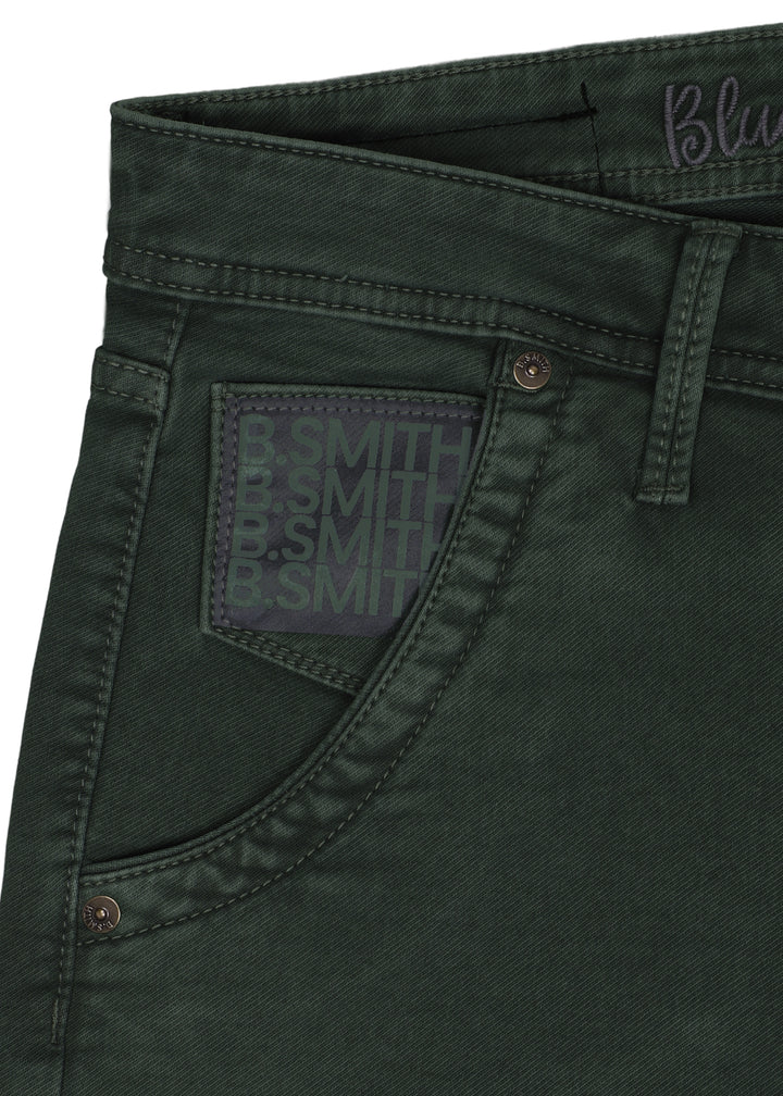 BLUE SMITH JEANS <BR> IN OLIVE