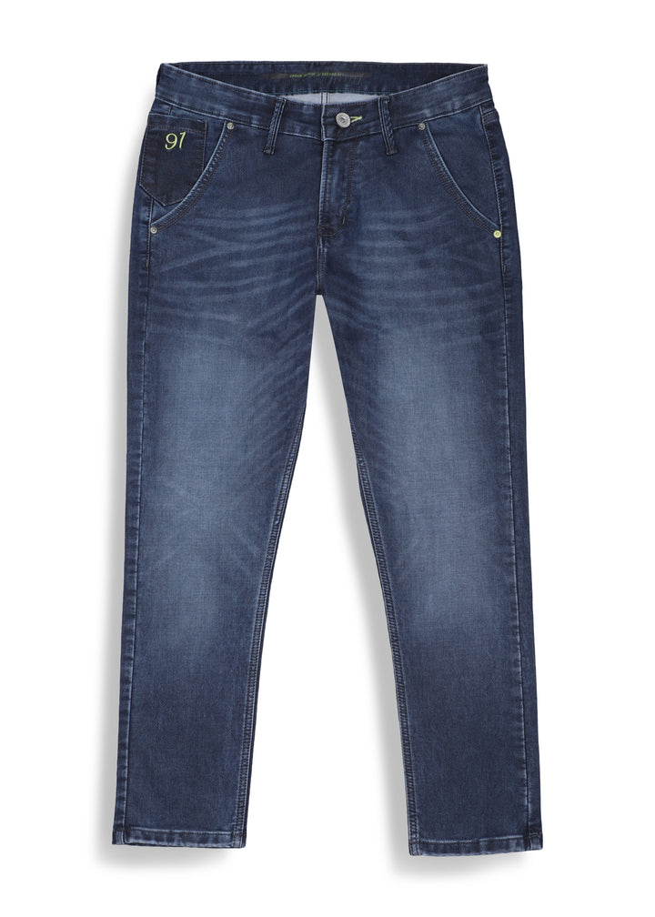 BLUE SMITH JEANS <BR> IN BLACK INDIGO