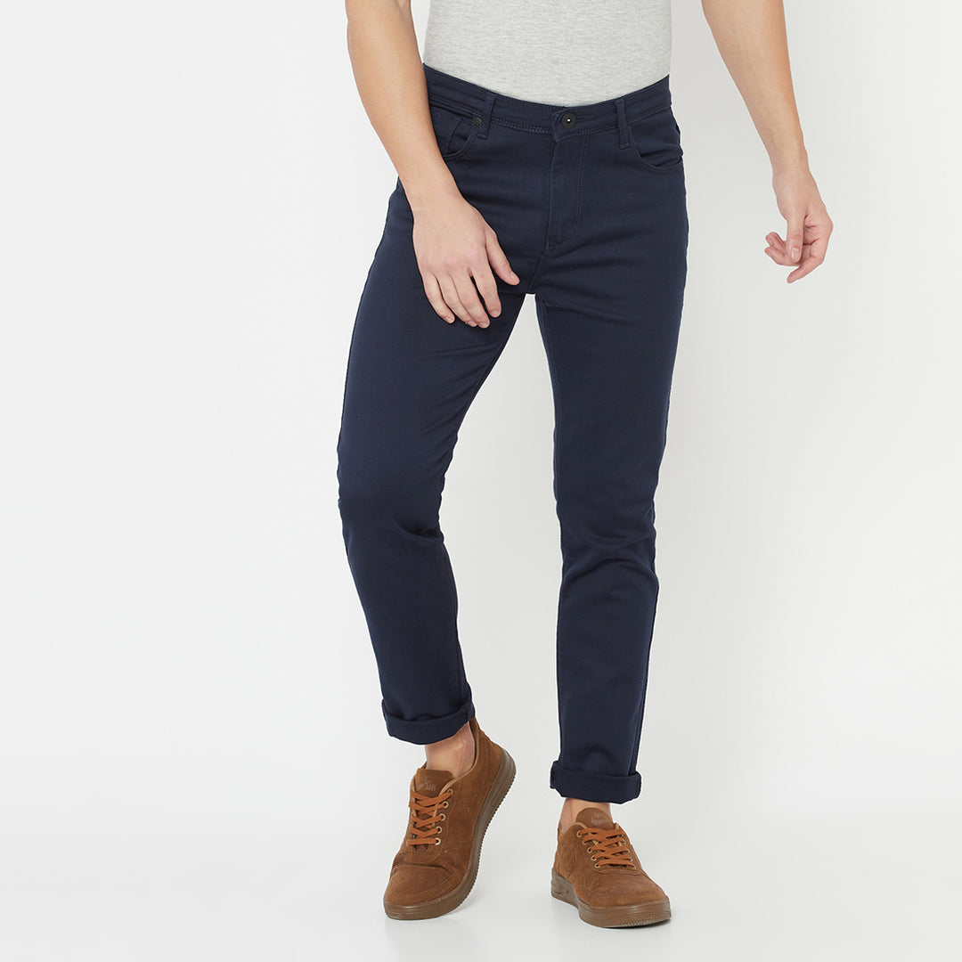 The Encore Chinos <br> in Light Navy