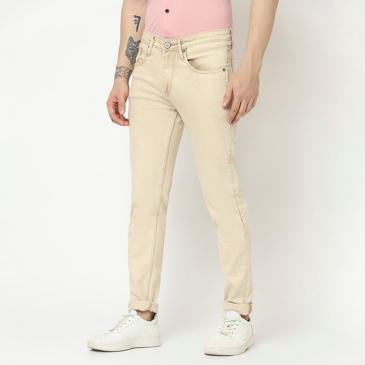 The Kolstad Jeans in Beige