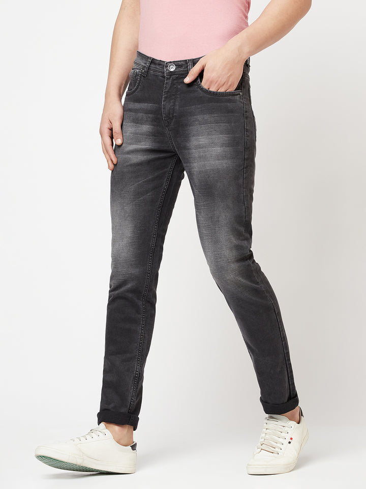 The Stern Jean <br> in Peach Black