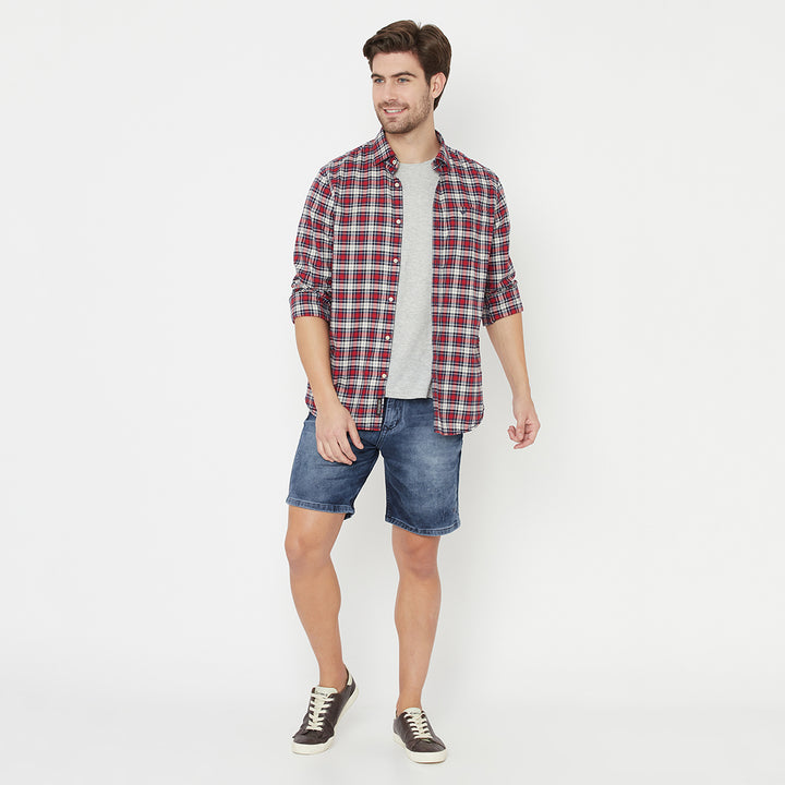 The Chadwick Shorts <br> in Washed Blue