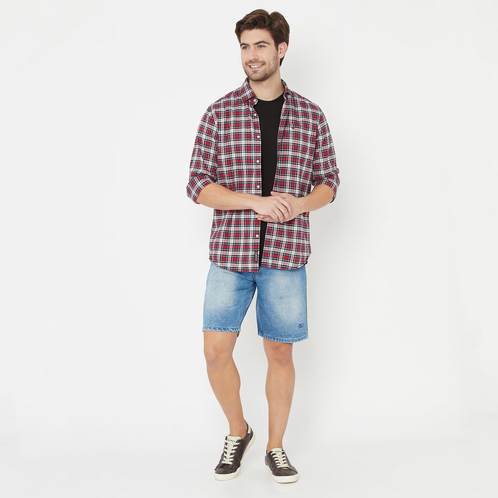 The Ridge Shorts <br> in Stone Washed Blue