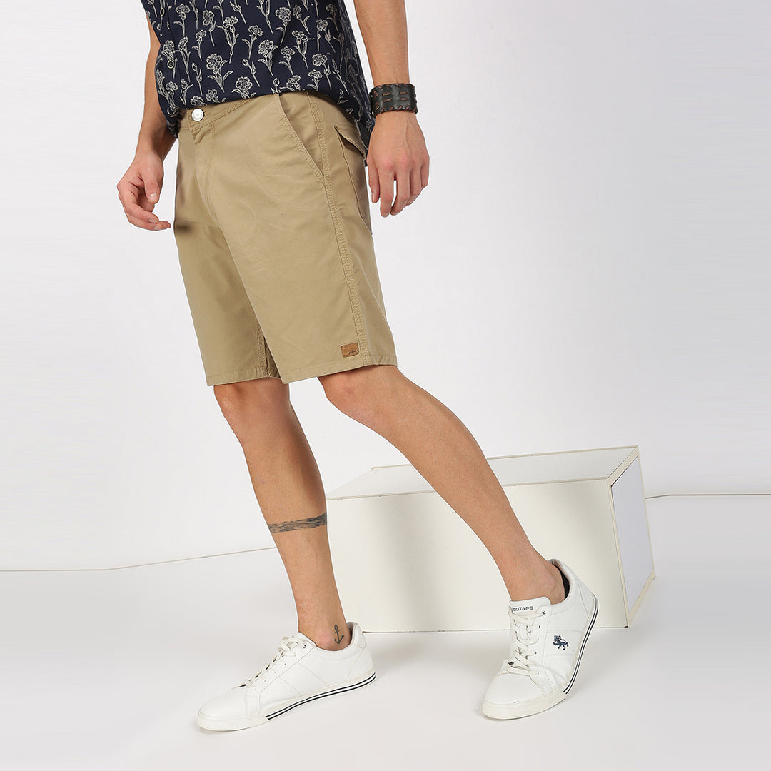 The Easy Shorts <br> in Camel