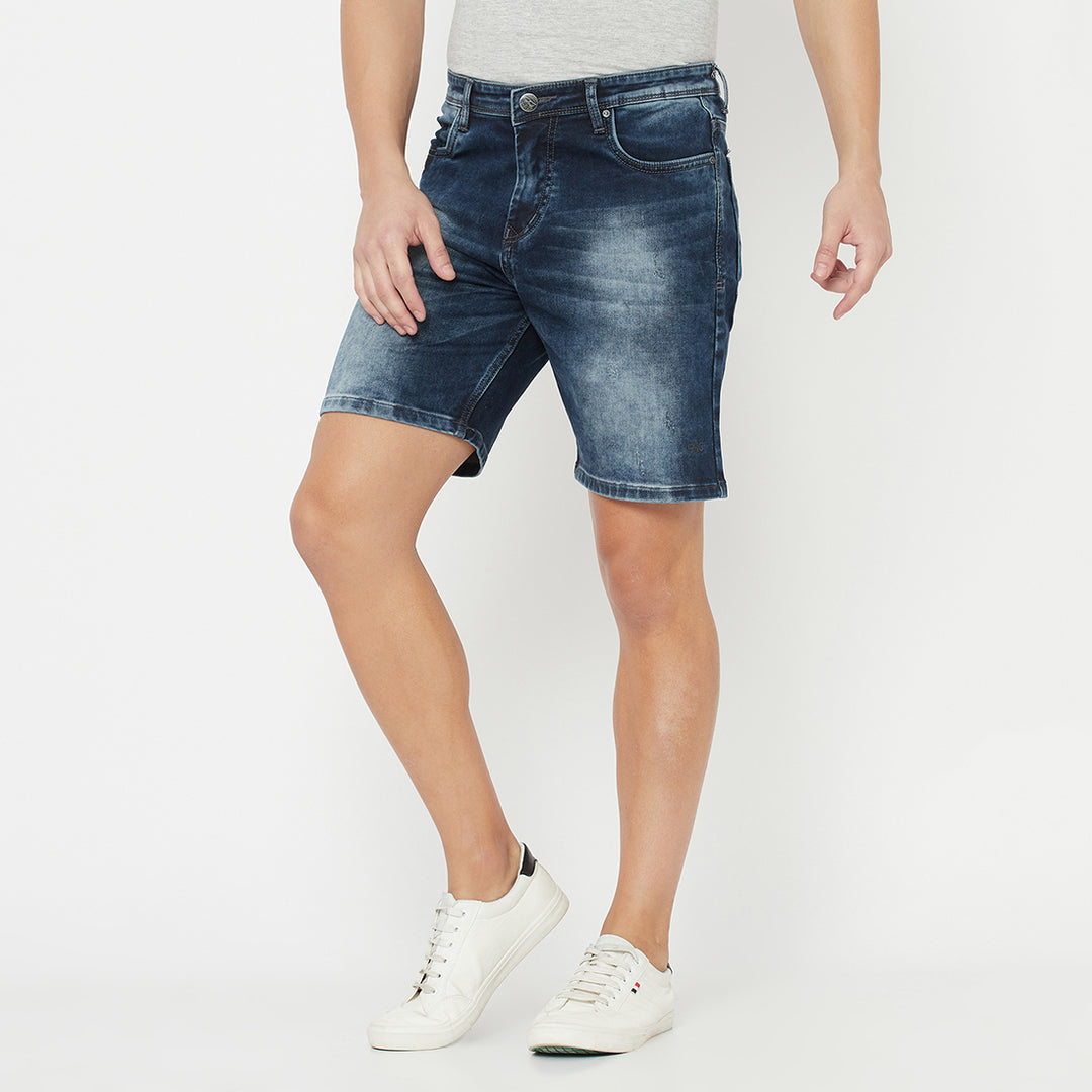 The Alpha Shorts <br> in Washed Navy