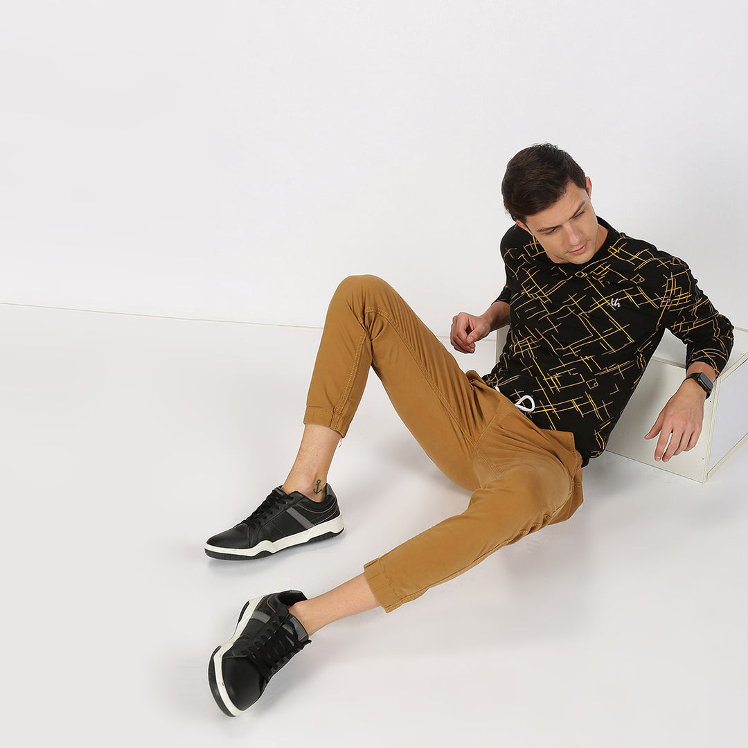 The All Day Jogger <br> in Brushed Twill Khaki