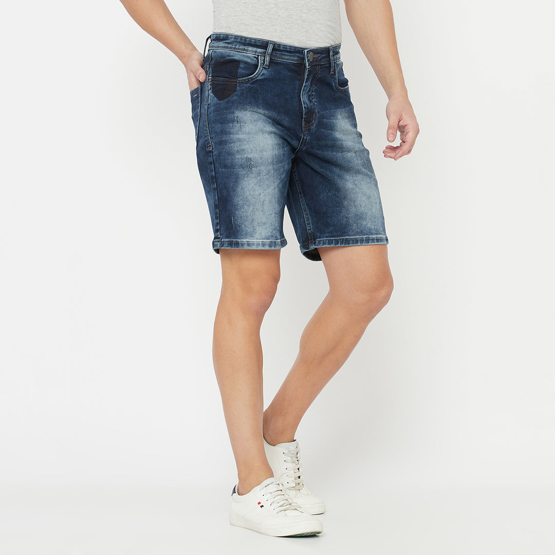 The Alpha Shorts <br> in Washed Navy