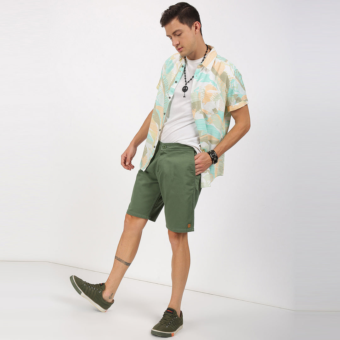 The Easy Shorts <br> in Green