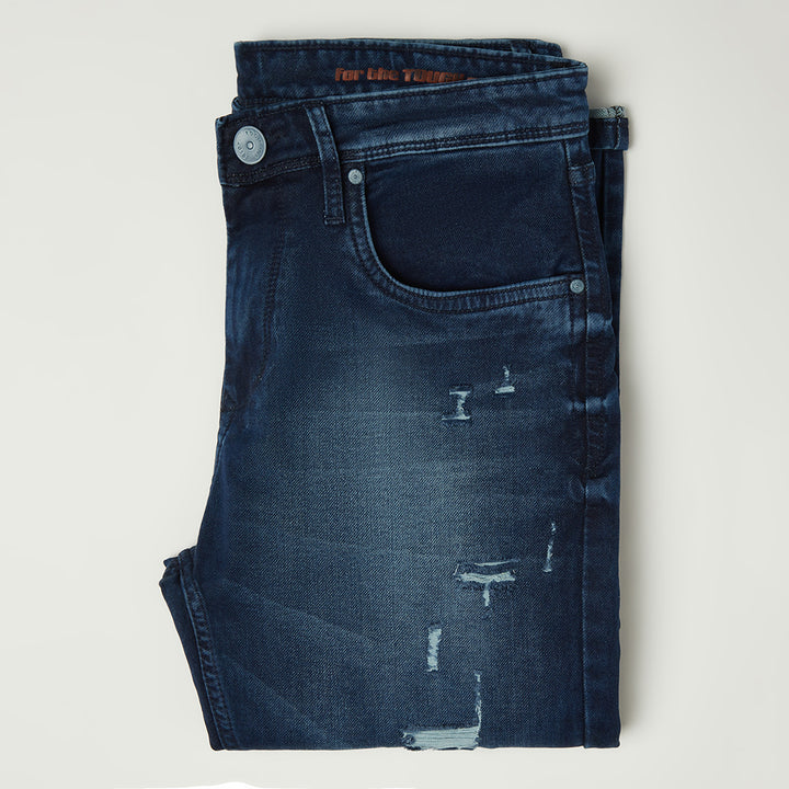 The Motif Jean <br> in Ripped Original Indigo